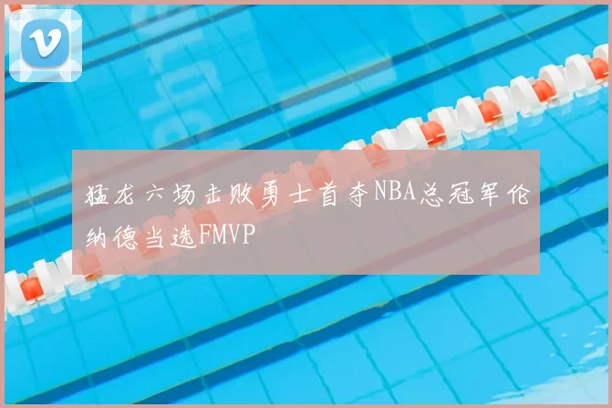猛龙六场击败勇士首夺NBA总冠军伦纳德当选FMVP