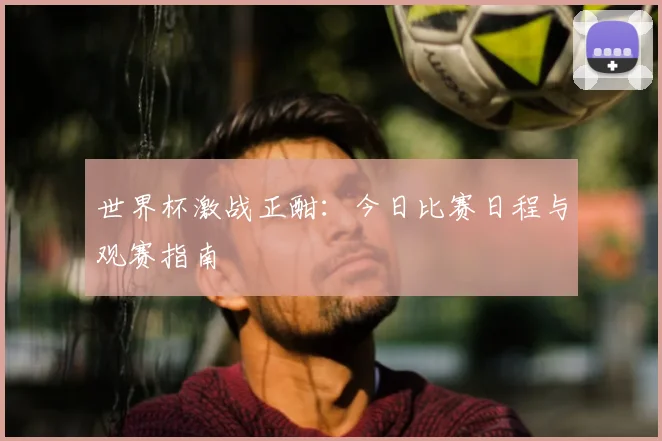 世界杯激战正酣：今日比赛日程与观赛指南